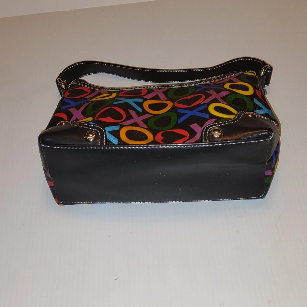 ♥️🌀🤸VINTAGE Y2K XOXO Accessories Rainbow Logo Purse - Picture 14 of 15